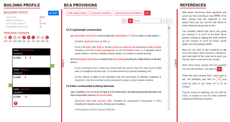 BCODE Building Profile